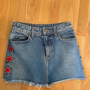 Jean skirt